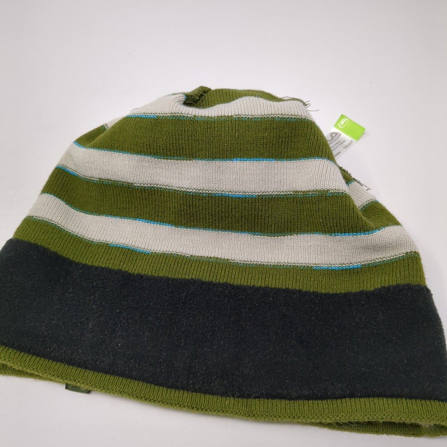 Bula Knit Beanie Hat Multicolor One Size Striped Acrylic Stretch