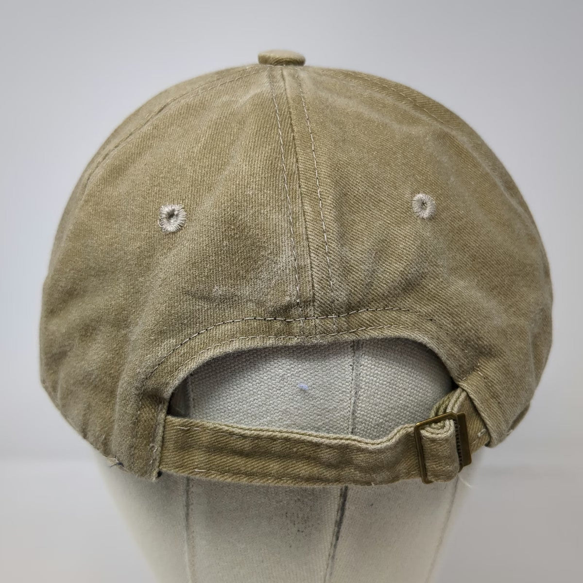 Scotty's Vodka Patch Brown Blue Baseball Cap Hat One Size Cotton Slideback