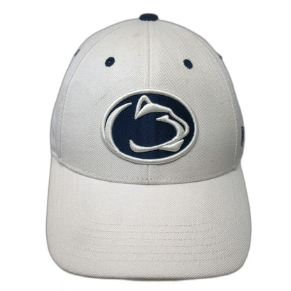 Penn State Nittany Lions NCAA Top of the World Cap White Blue 7 3/8 Fitted Hat