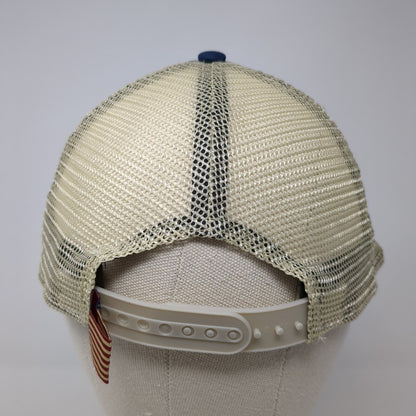 USA Women's Snapback Trucker Hat Multicolor OS Ladies Fit Mesh Back Outdoor Cap