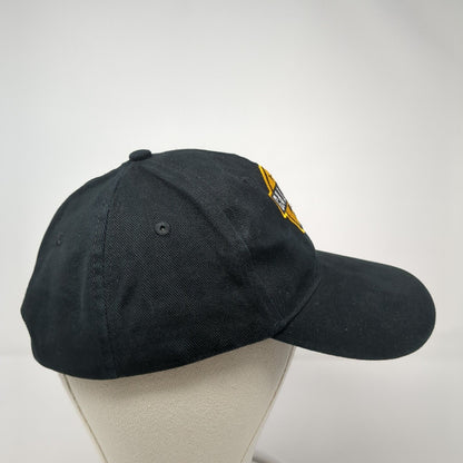 Real California Milk Slideback Hat Black OS Adjustable Embroidered 6 Panel