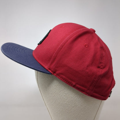 Quiksilver Patch Snapback Hat Multi 55cm Adjustable Colorblock 6 Panel