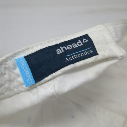 ahead Baseball Cap White One Size Adventure Ahead Patch Camp Lively 2023 Hat
