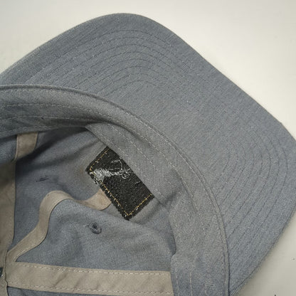 Richardson Baseball Cap Gray One Size Volans Tequila Leather Patch Strapback Hat