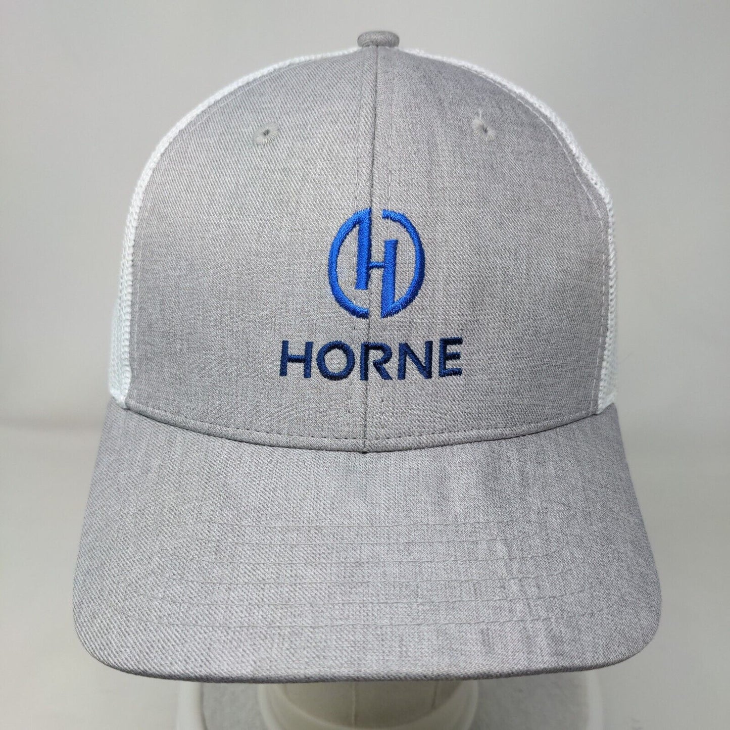 Horne Snapback Mesh Back Trucker Hat Gray One Size Cap America
