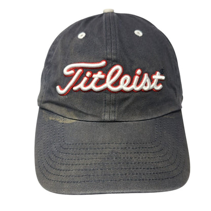 Titleist USA Flag Slideback Hat Gray One Size Adjustable Embroidered