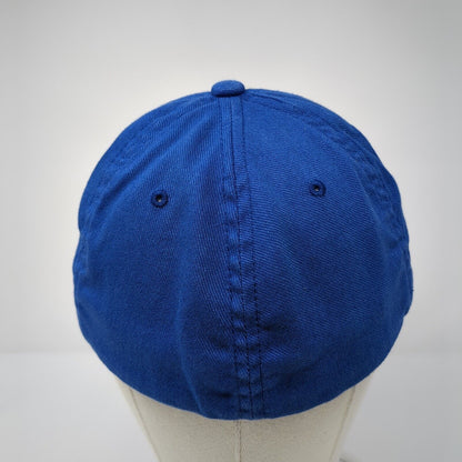 Pfister Fitted Hat Blue S/M Lightweight Embroidered Flexfit Pro185 Richardson