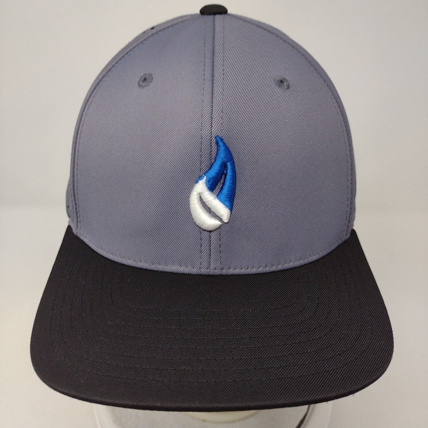 Ignite Fitted Hat Gray L-XL Embroidered Flexfit Laser Cut Perforated