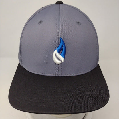 Ignite Fitted Hat Gray L-XL Embroidered Flexfit Laser Cut Perforated