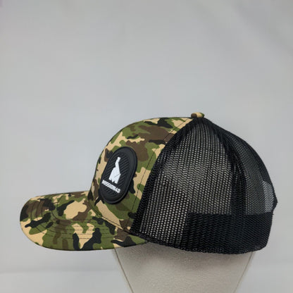 Mission43 Snapback Trucker Hat Camouflage One Size Adjustable Mesh Back 6 Panel