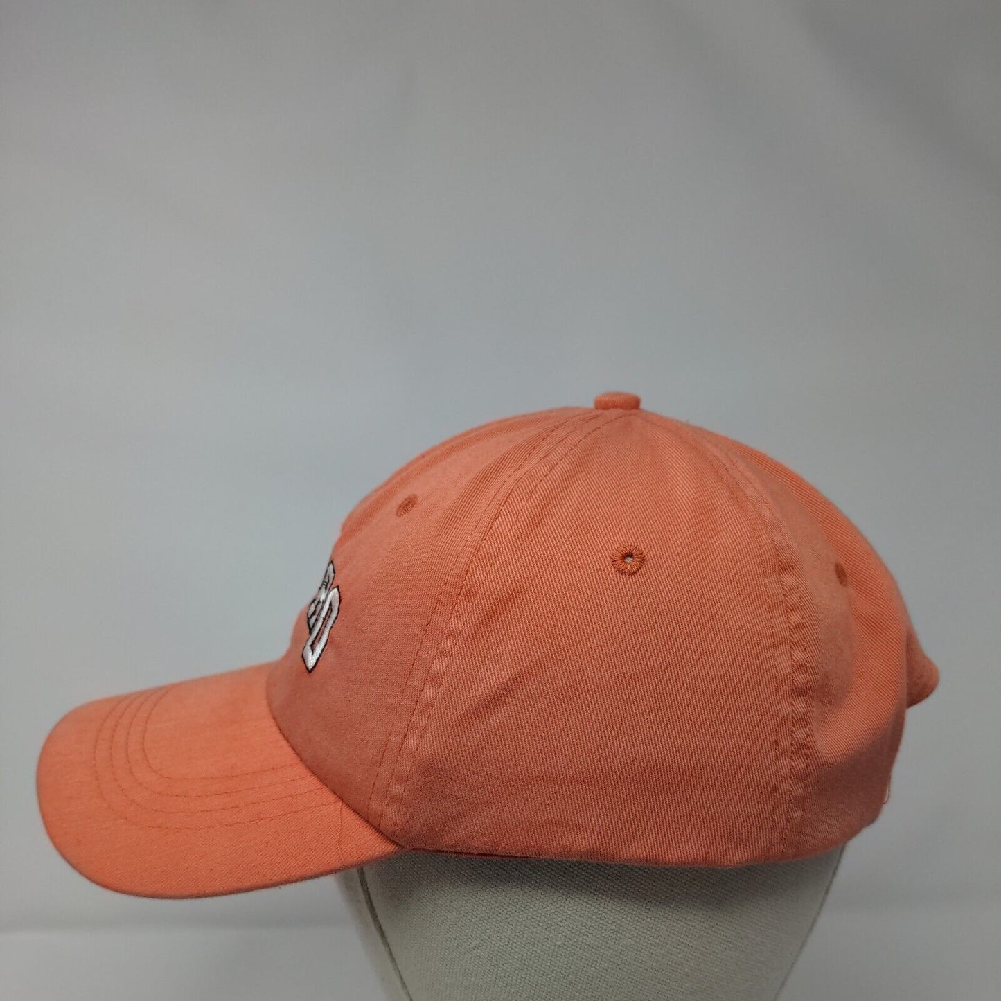 All Pro Strapback Hat Orange Boys L 12/14 Adjustable Embroidered