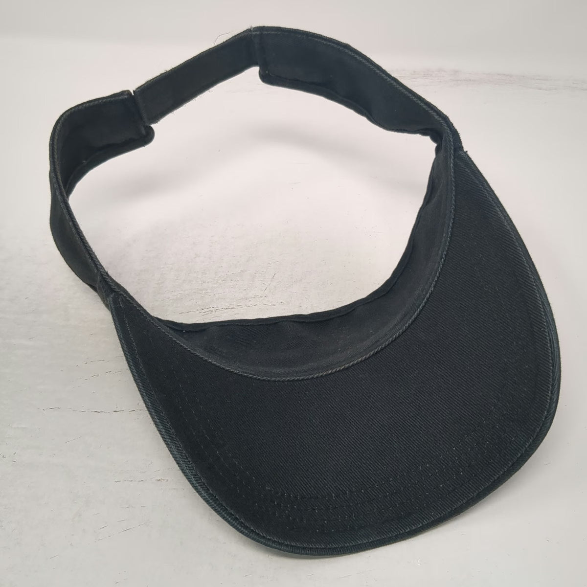 Captain Travel Visor Black One Size Alcatraz The Rock San Francisco Prison Hat