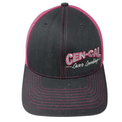 Cen-Car Laser Leveling Snapback Trucker Hat Multic OS Adjustable Mesh Richardson