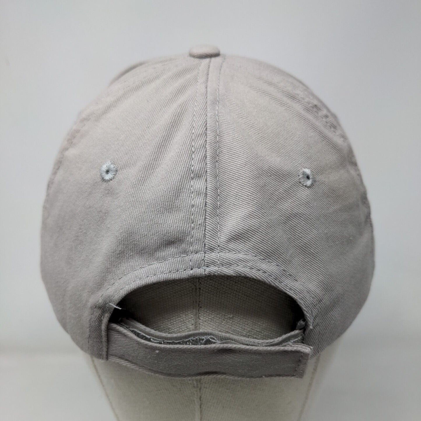 Unbranded Strapback Hat Tan One Size Adjustable Blank 6 Panel Solid