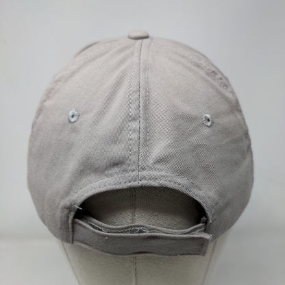 Unbranded Strapback Hat Tan One Size Adjustable Blank 6 Panel Solid