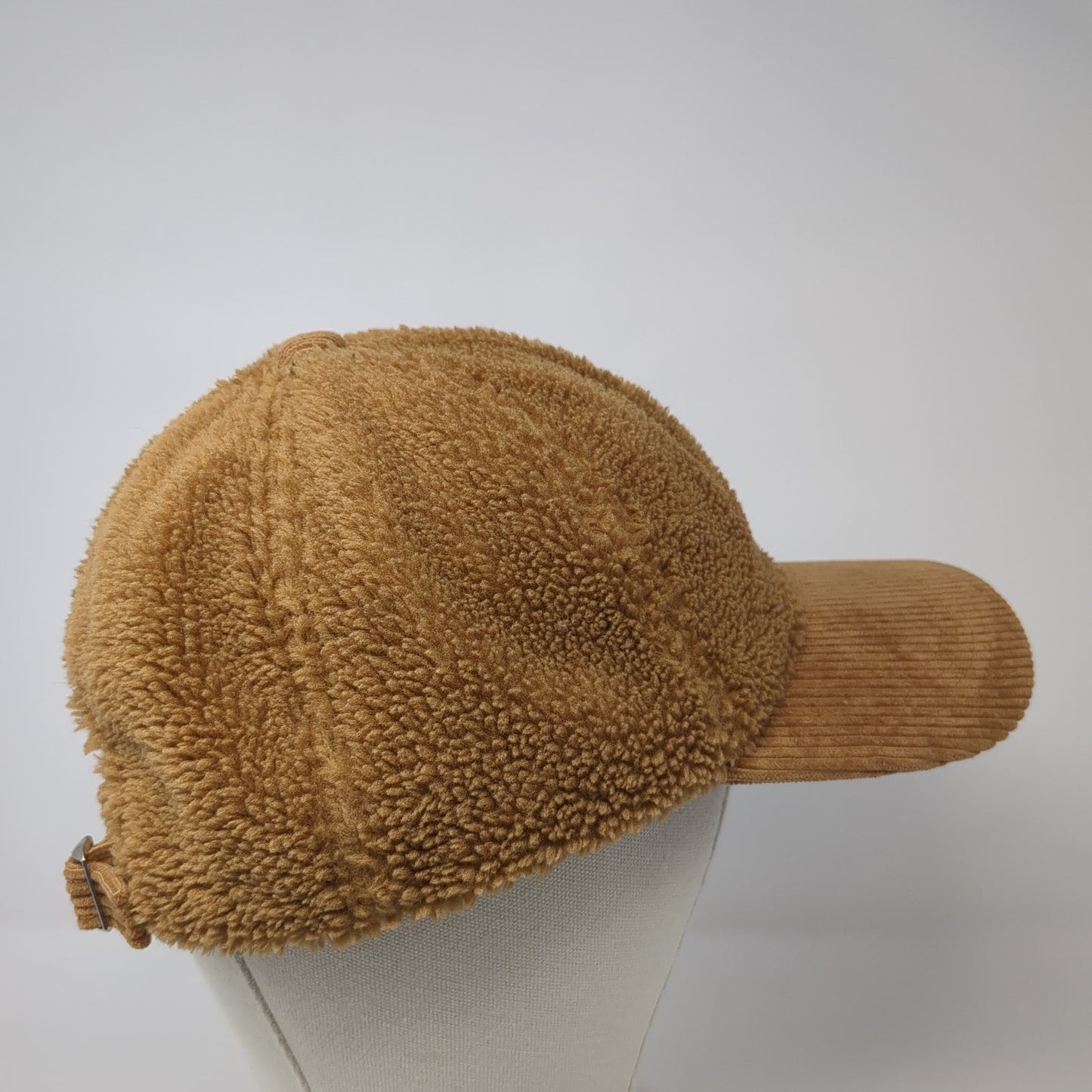 Shiraleah Chicago Baseball Cap Brown One Size Adjustable Sherpa Corduroy