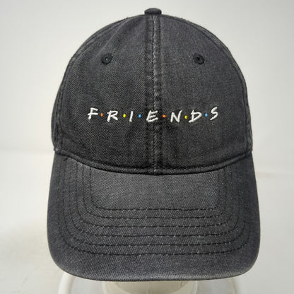 Friends Television Series Baseball Cap Black One Size Slideback Embroidered Hat