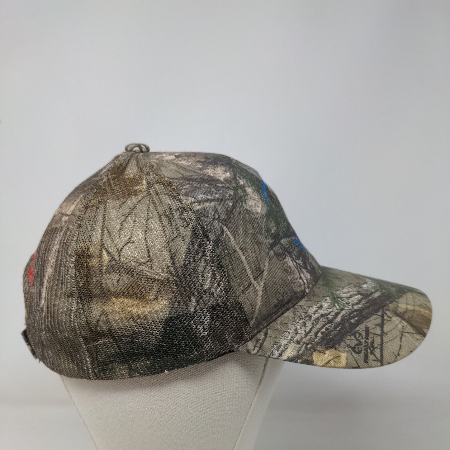 Gene's Custom Slaughtering Strapback Hat Camouflage One Size Port Authority