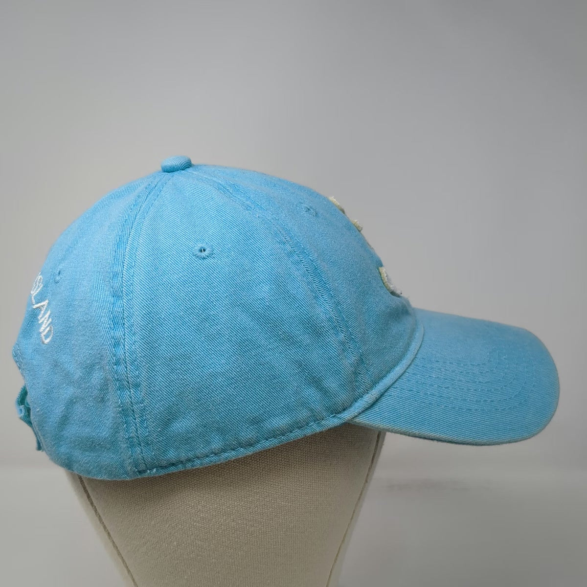 Triangle Baseball Cap Blue One Size Long Beach Island Anchor Strapback Surf Hat