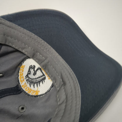 Rusty Horse Tavern Logo Slideback Hat Gray One Size Embroidered Outdoor