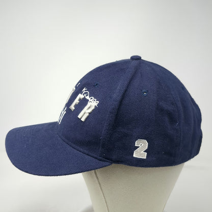 Drew Pearson Derek Jeter Players Choice NY Yankees 2 Blue Baseball Cap Vintage