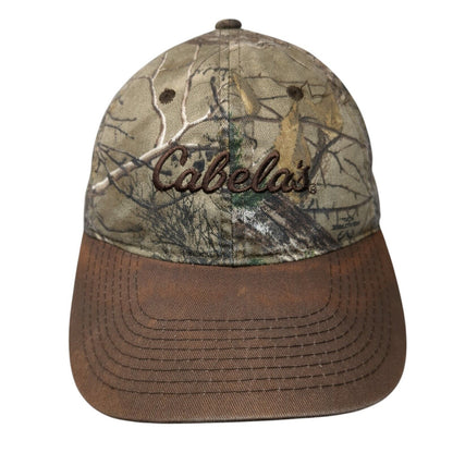 Cabela's Worlds Foremost Outfitters Strapback Hat Camouflage OS Adjustable