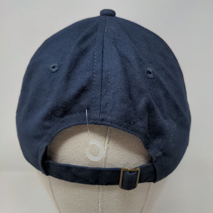 Seaside Social Club Slideback Hat Blue One Size Adjustable Embroidered BIG X