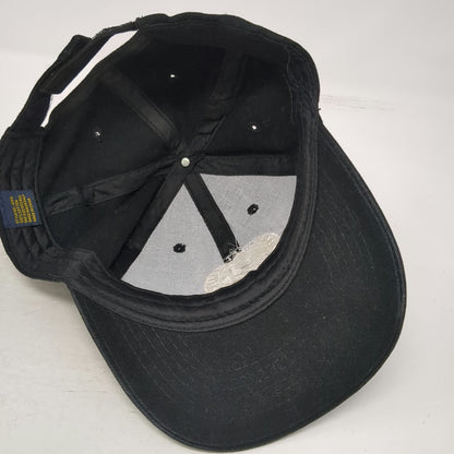 S.&J. Sheet Metal Bronx Brooklyn Baseball Cap Black One Size Strapback Logo Hat