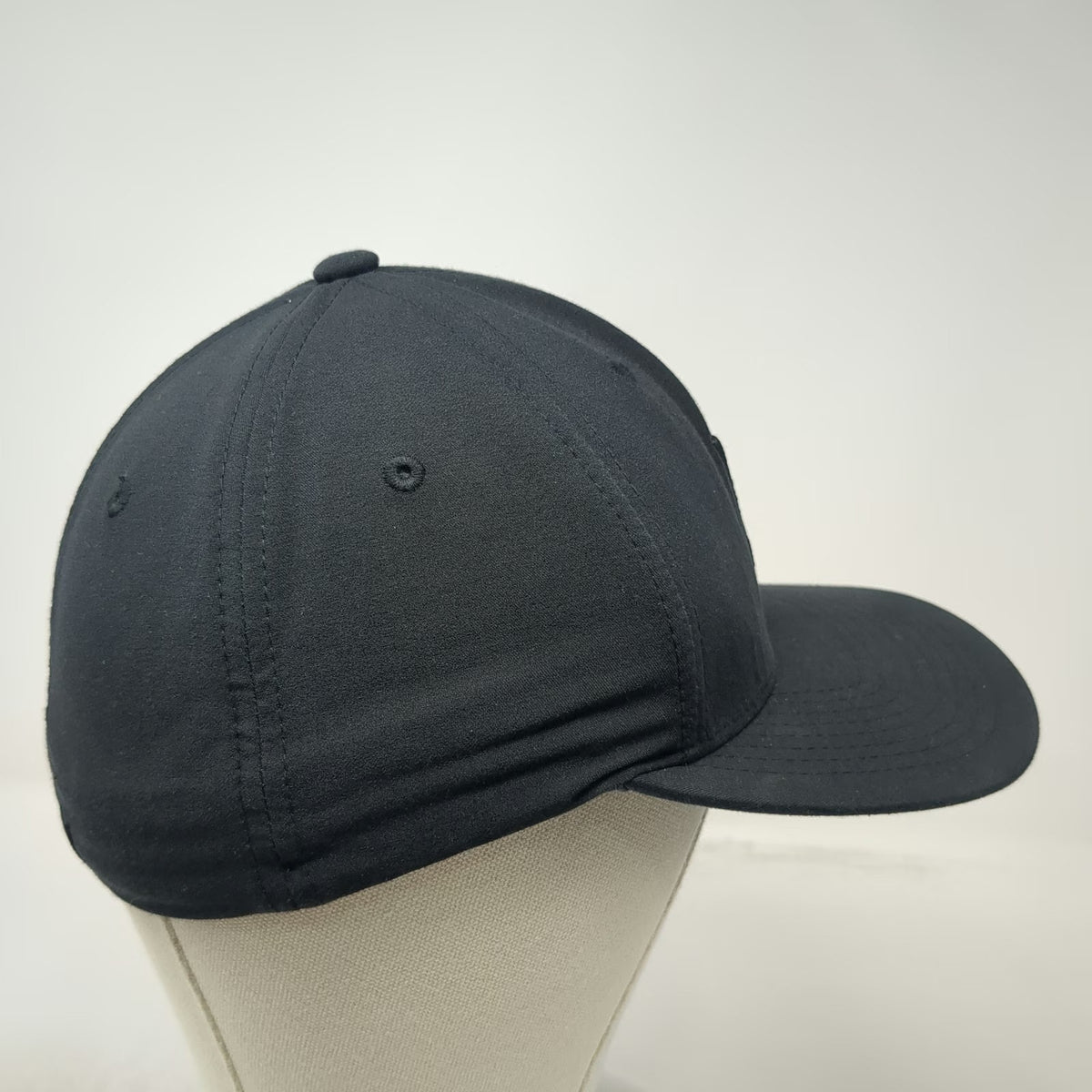 Hurley Baseball Cap Black M Flexfit Dri-FIT Buckle Exclusive Stretch Hat