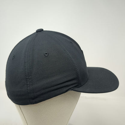 Hurley Baseball Cap Black M Flexfit Dri-FIT Buckle Exclusive Stretch Hat