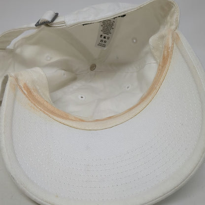 Nike Baseball Cap White One Size Slideback Embroidered Logo Swoosh Sport Hat