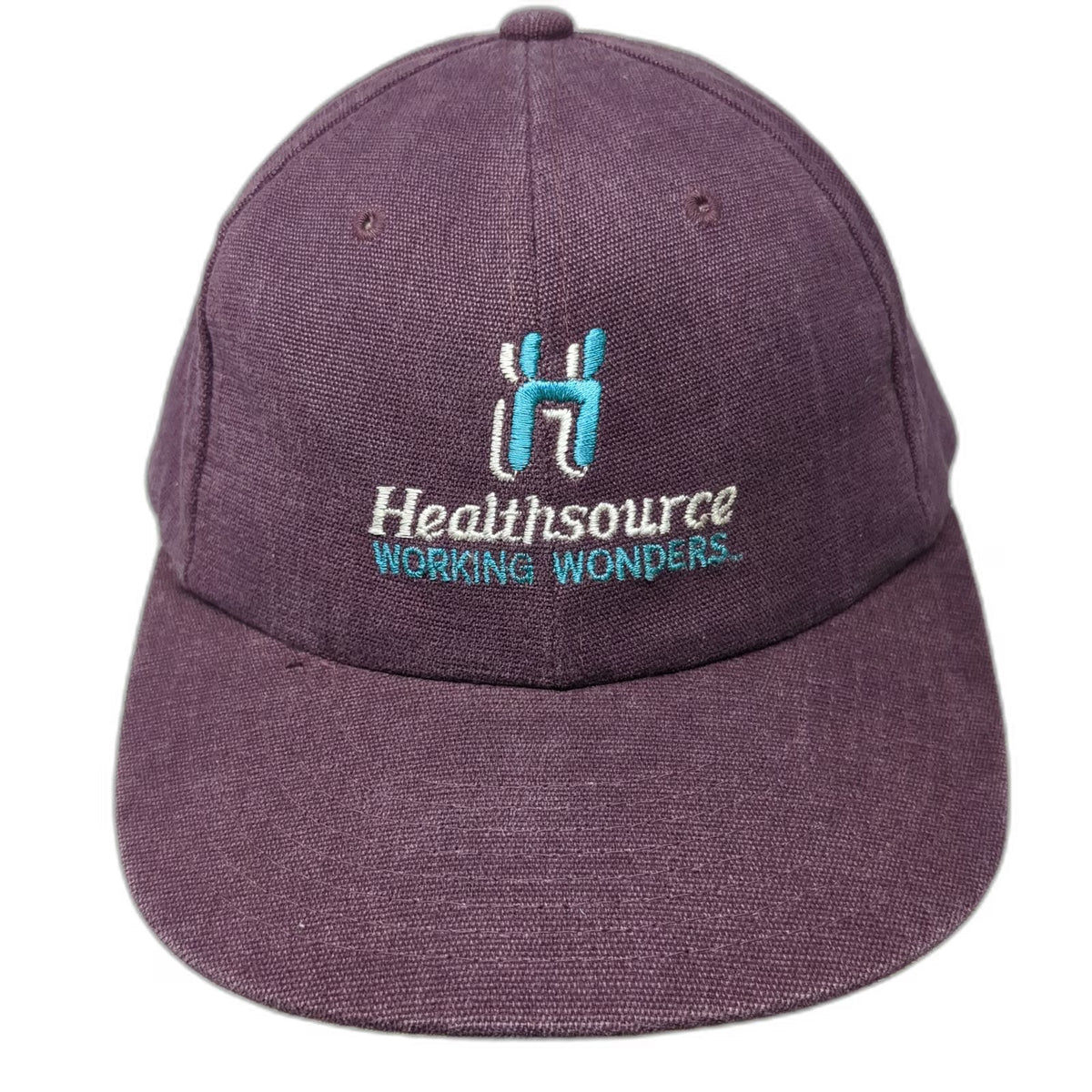 Yupoong Baseball Cap Red One Size Healthsource Working Wonders Slideback Hat