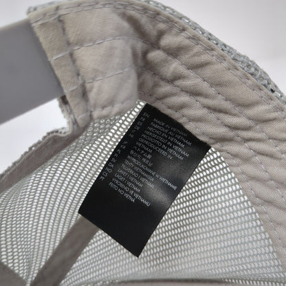 Brixton Manufacturing Co. Snapback Trucker Hat Gray OS Adjustable Mesh Back