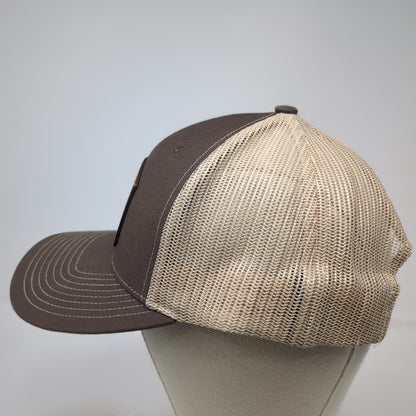 Richardson Trucker Hat Brown One Size Mesh Back Prescott Cattle & Consulting