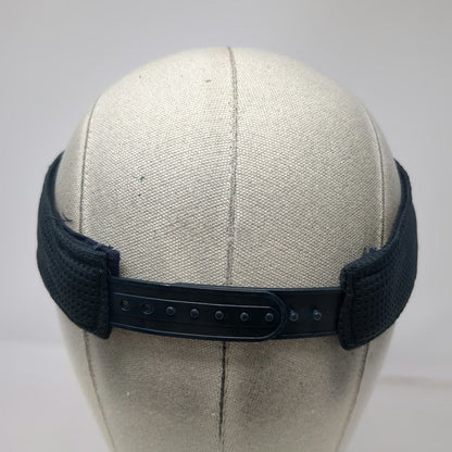 McDonald's Blue Yellow Red Visor One Size Snapback Hat Mesh Underbrim Logo