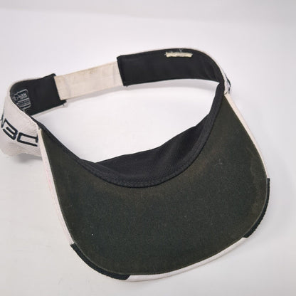 TaylorMade Strapback Sun Visor Hat White One Size Tmax Gear Adjustable