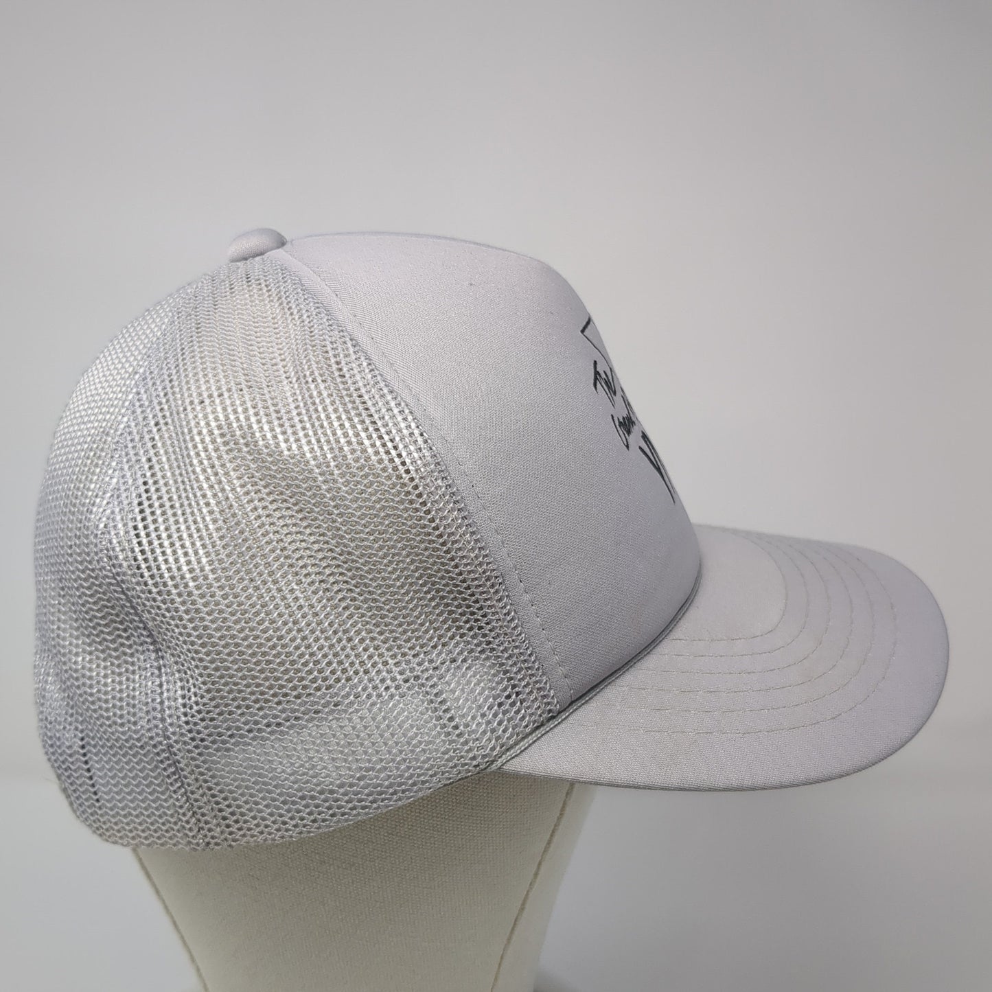 The Grand River Area Family YMCA Trucker Hat Gray Large Adjustable Mesh Back