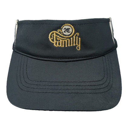 Sport-Tek Visor Black One Size Family 20 Embroidery Contrast Side Panels Hat
