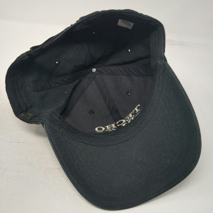 Techo-Bloc Snapback Hat Black One Size 100% Cotton Hardscape Masonry Logo Cap