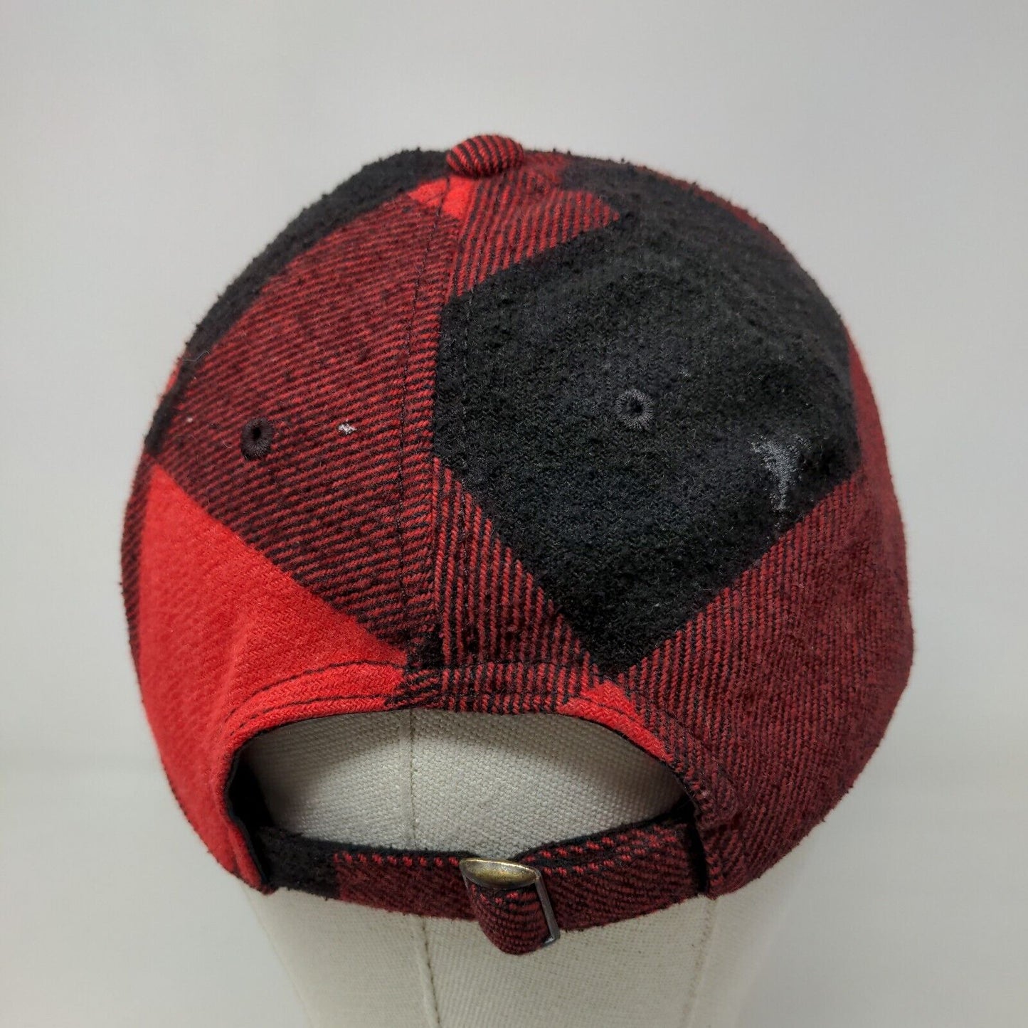 Unbranded Men's Slideback Hat Buffalo Plaid Adjustable Vent Holes