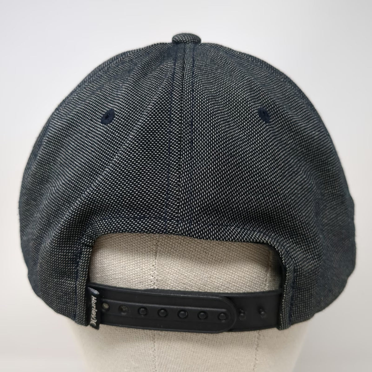 Hurley 5 Panel Gray One Size Hat Snapback Flat Brim Space Dye Heathered Logo
