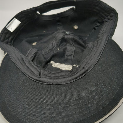 Ray Catena Lexus Hat Black Baseball Cap One Size Strapback USA Flag Side Logo