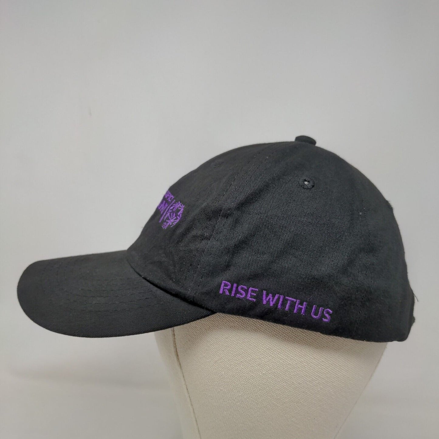 Special Olympics Men's Slideback Hat Black 2018 Seattle Volunteer Embroidered