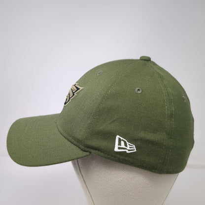 New Era Philadelphia Eagles NFL Hat Green L Salute to Service Flag Patch Stretch