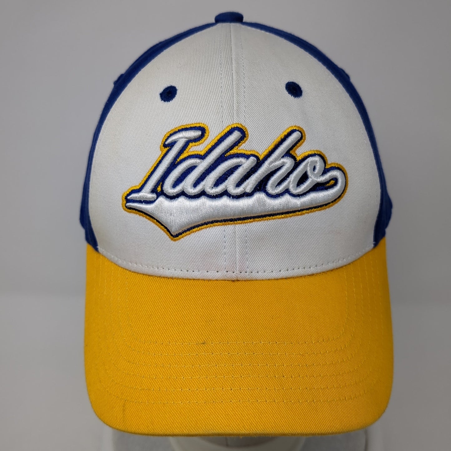 Idaho Spell Out Snapback Hat Multi One Size Colorblock Captivating