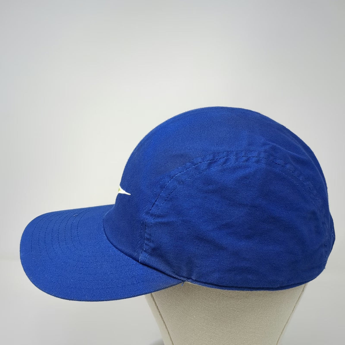 Nike Baseball Cap Blue One Size Strapback Embroidered Swoosh Patterned Strap Hat