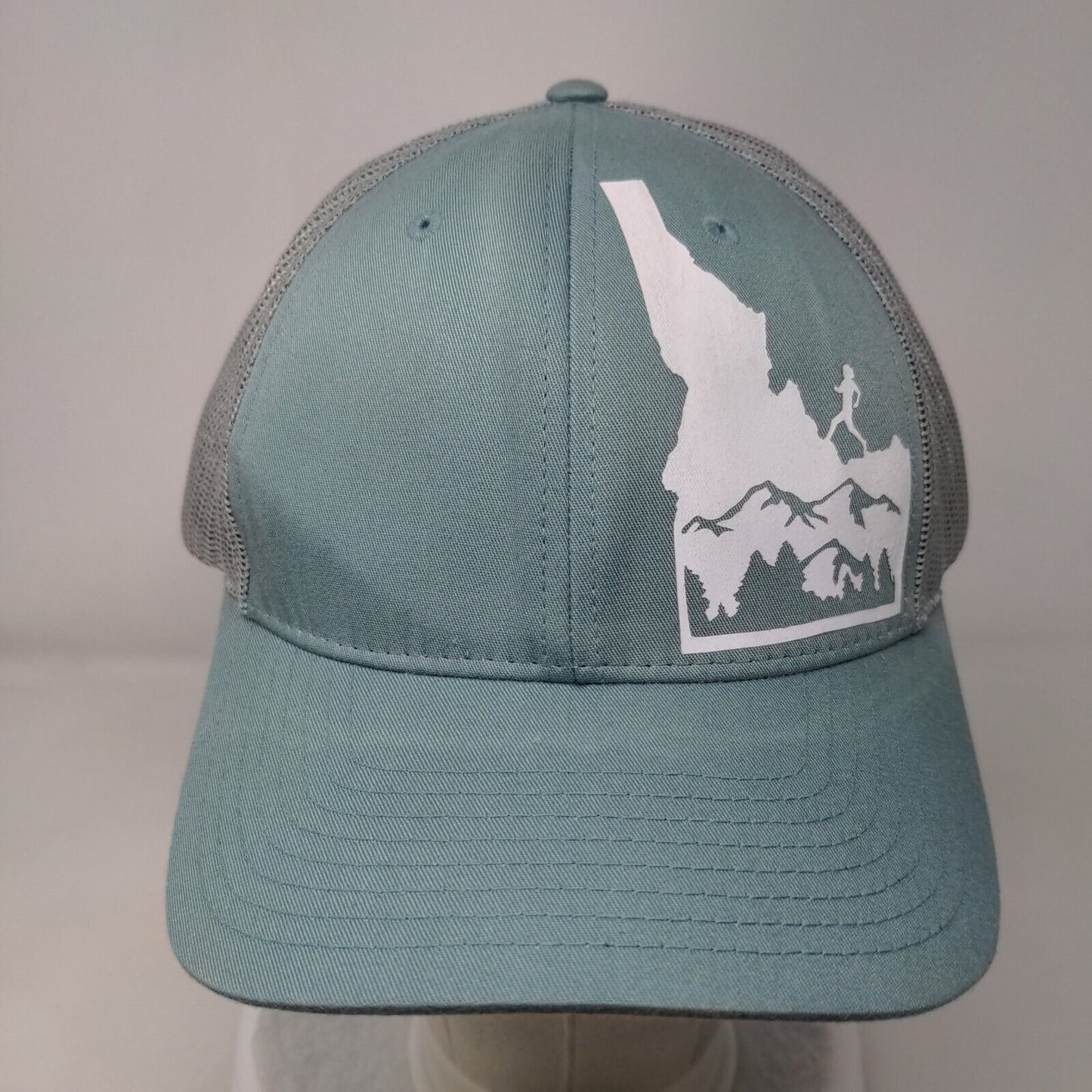 Richardson Snapback Trucker Hat Multi M/L Hike Mesh Back Colorblock
