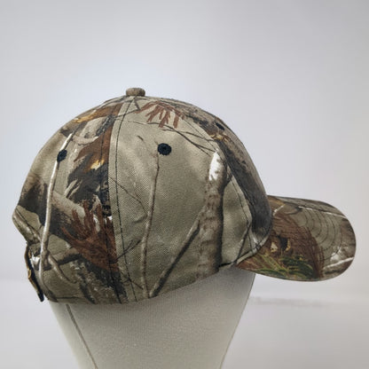 K-Products Baseball Cap Brown OSFM Realtree Camo CARQUEST Auto Parts 6 Panel Hat