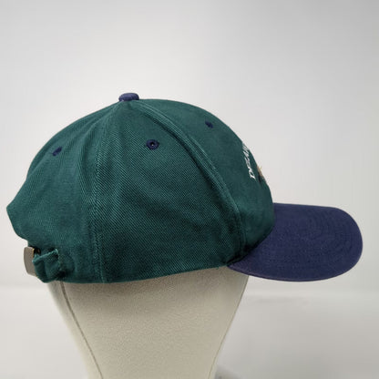 Green Blue Delaware Park Horse Racing Jockey Baseball Cap One Size Slideback Hat