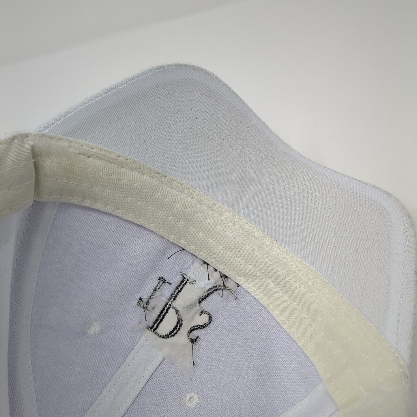 TRS Hotels Strapback Hat White One Size Adjustable Embroidered 6 Panel Oscaps